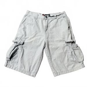 Vintage Y2K Baggy wideleg skater southpole cargo shorts 32
